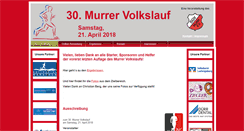 Desktop Screenshot of murrer-volkslauf.de