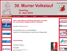 Tablet Screenshot of murrer-volkslauf.de